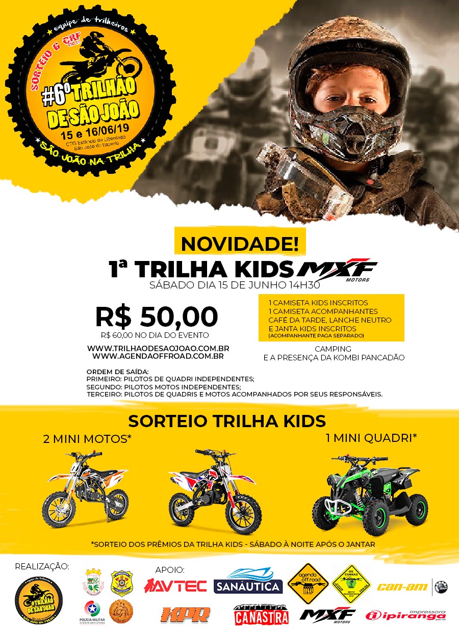 2º Trilão Motos e Trilhas - Agenda Off Road